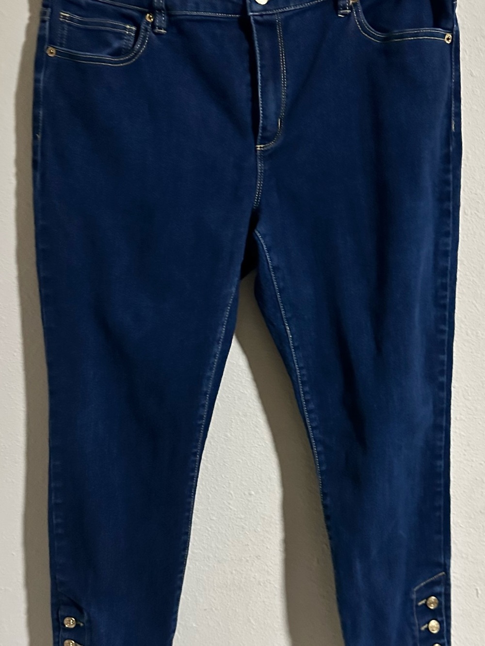 MICHAEL Michael Kors Izzy Skinny Women's Dark Blue Skinny Jeans